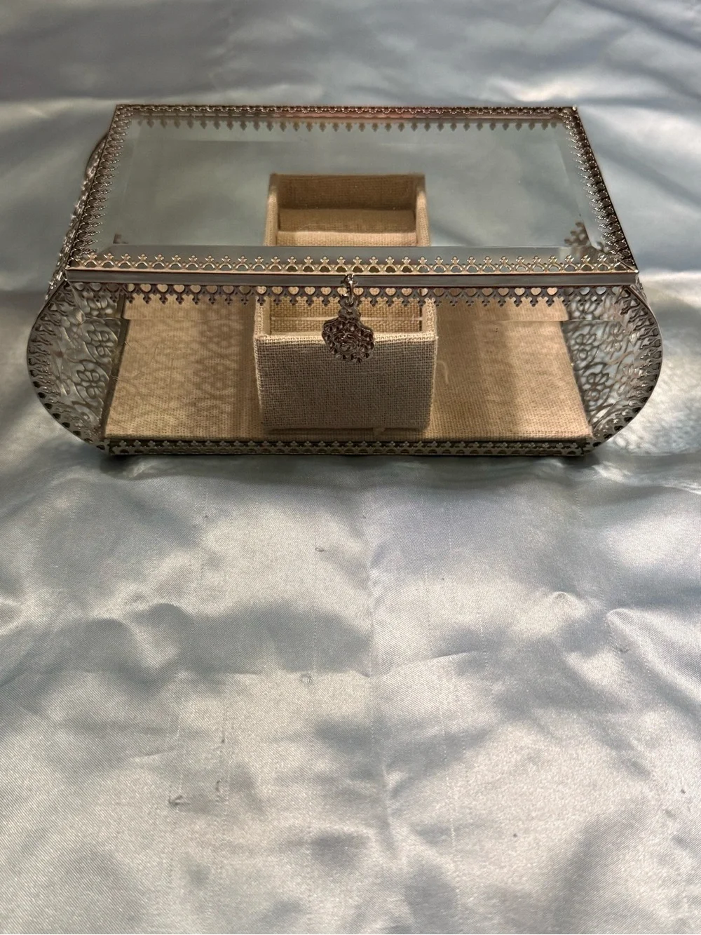 Rachel Ashwell Glass Jewelry Box
